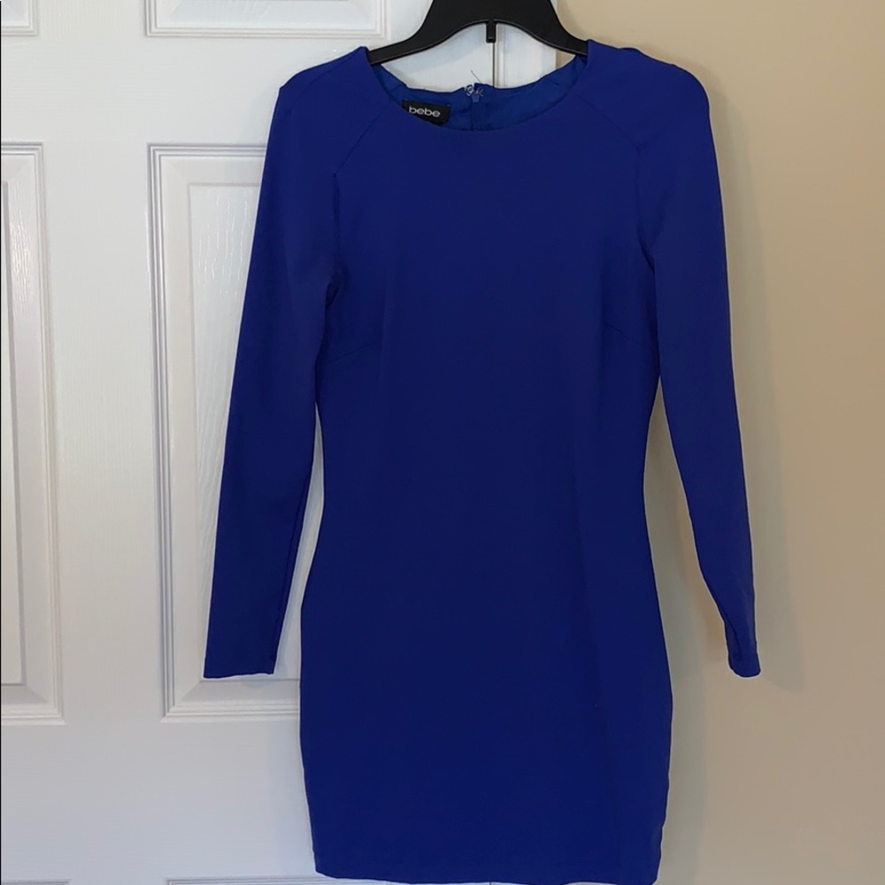 Royal blue tight dress